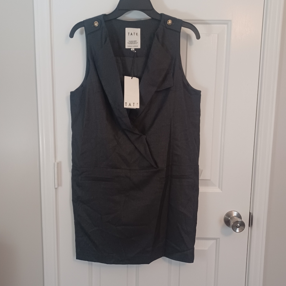 TATE  Lined Dress Sz Wmns 6/8 Double Breasted